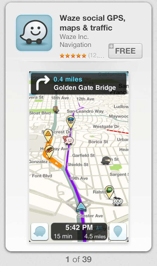 Waze Screenshot