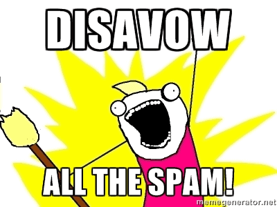 Disavow All The Spam!